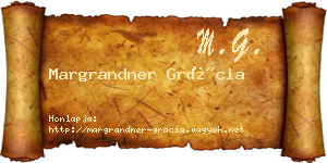 Margrandner Grácia névjegykártya